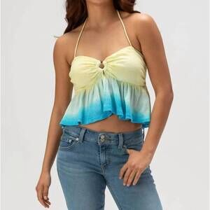 NEW ROXY magic hour top in blue